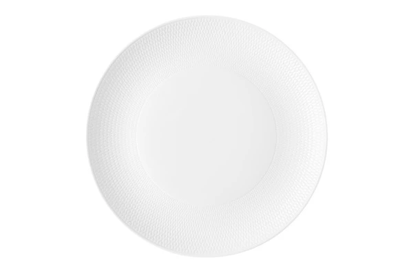 Тарелка обеденная Wedgwood Джио 28 см, фарфор костяной