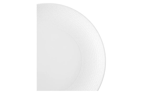 Тарелка обеденная Wedgwood Джио 28 см, фарфор костяной