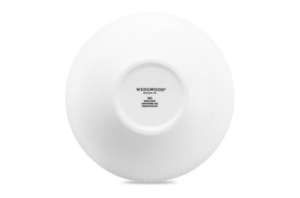 Тарелка суповая Wedgwood Джио 16 см, фарфор костяной