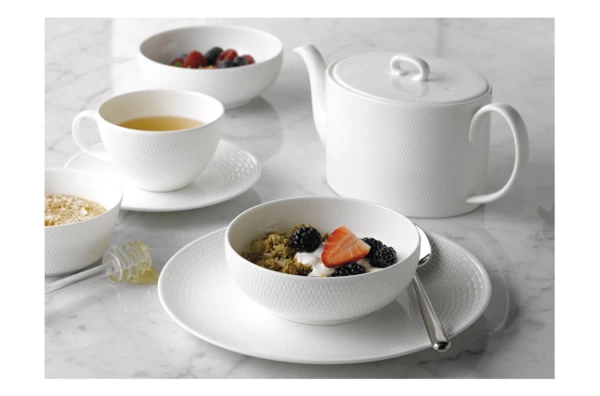 Чайник Wedgwood Джио 1 л, фарфор костяной