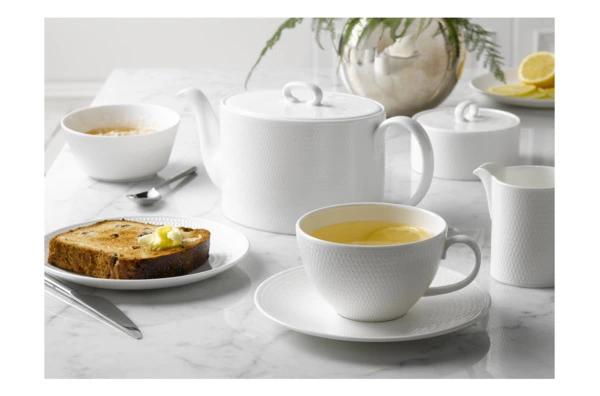 Чайник Wedgwood Джио 1 л, фарфор костяной