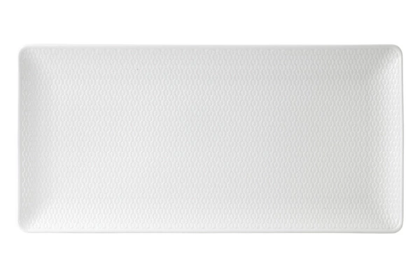 Блюдо прямоугольное Wedgwood Джио 32 см, фарфор костяной