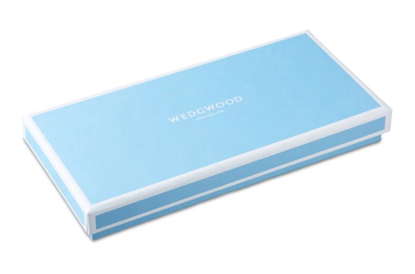 Блюдо прямоугольное Wedgwood Джио 21 см, фарфор костяной