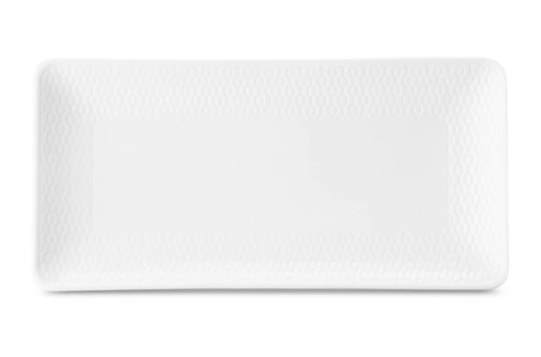 Блюдо прямоугольное Wedgwood Джио 21 см, фарфор костяной