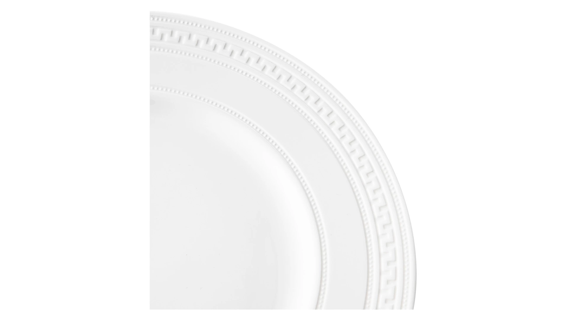 Тарелка обеденная Wedgwood Инталия 27 см, фарфор костяной