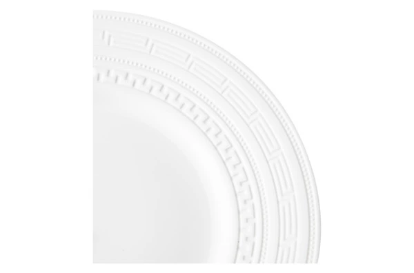 Тарелка акцентная Wedgwood Инталия 23 см, фарфор костяной