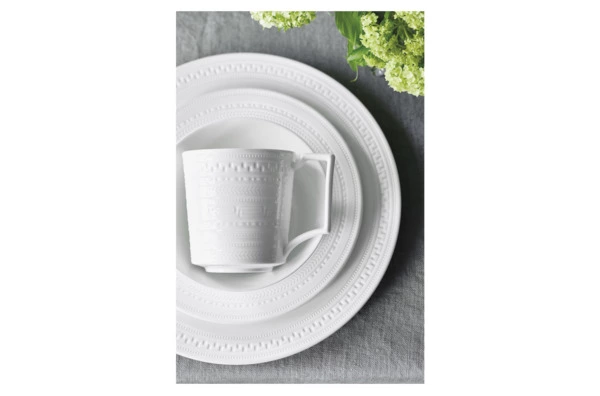 Тарелка закусочная Wedgwood Инталия 20 см, фарфор костяной