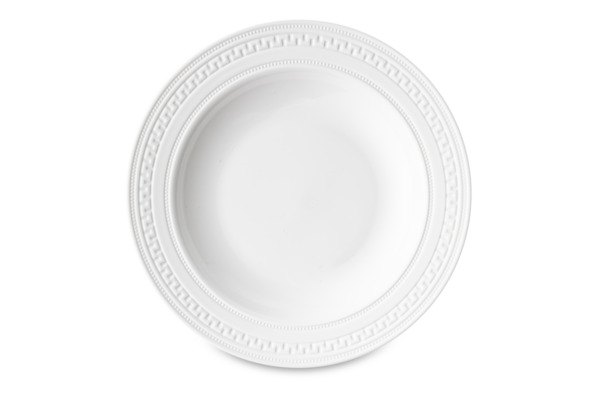 Тарелка суповая Wedgwood Инталия 23 см, фарфор костяной
