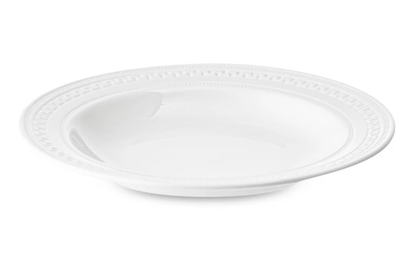 Тарелка суповая Wedgwood Инталия 23 см, фарфор костяной