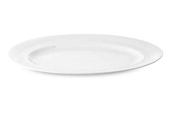 Блюдо овальное Wedgwood Инталия 33 см, фарфор костяной