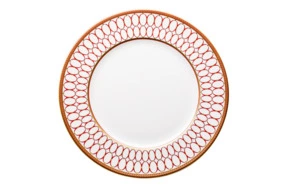 Тарелка обеденная Wedgwood Ренессанс 27 см, фарфор, красная