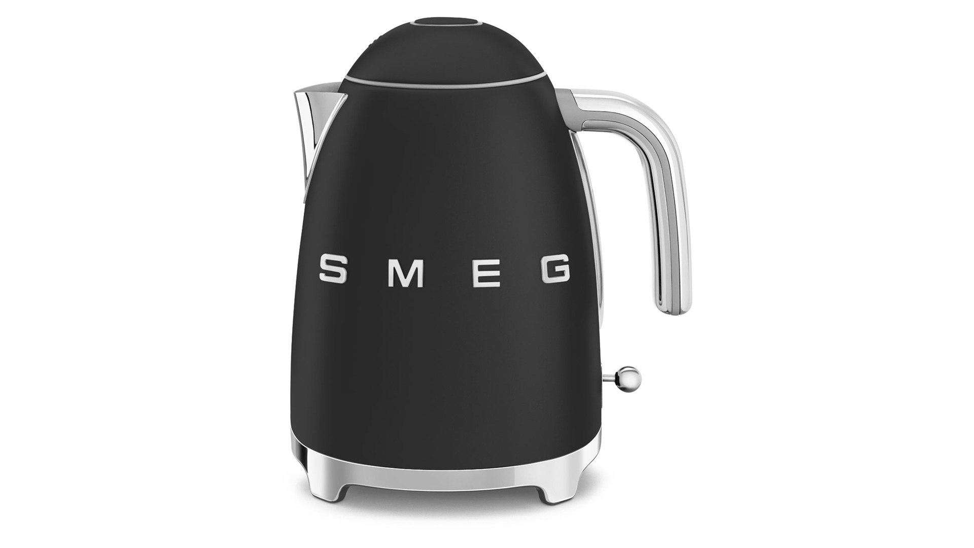 Чайник электрический Smeg 1,7 л, матовый черный, KLF03BLMEU