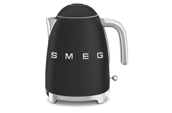 Чайник электрический SMEG KLF03BLMEU, 2400 Вт 1,7 л, матовый черный