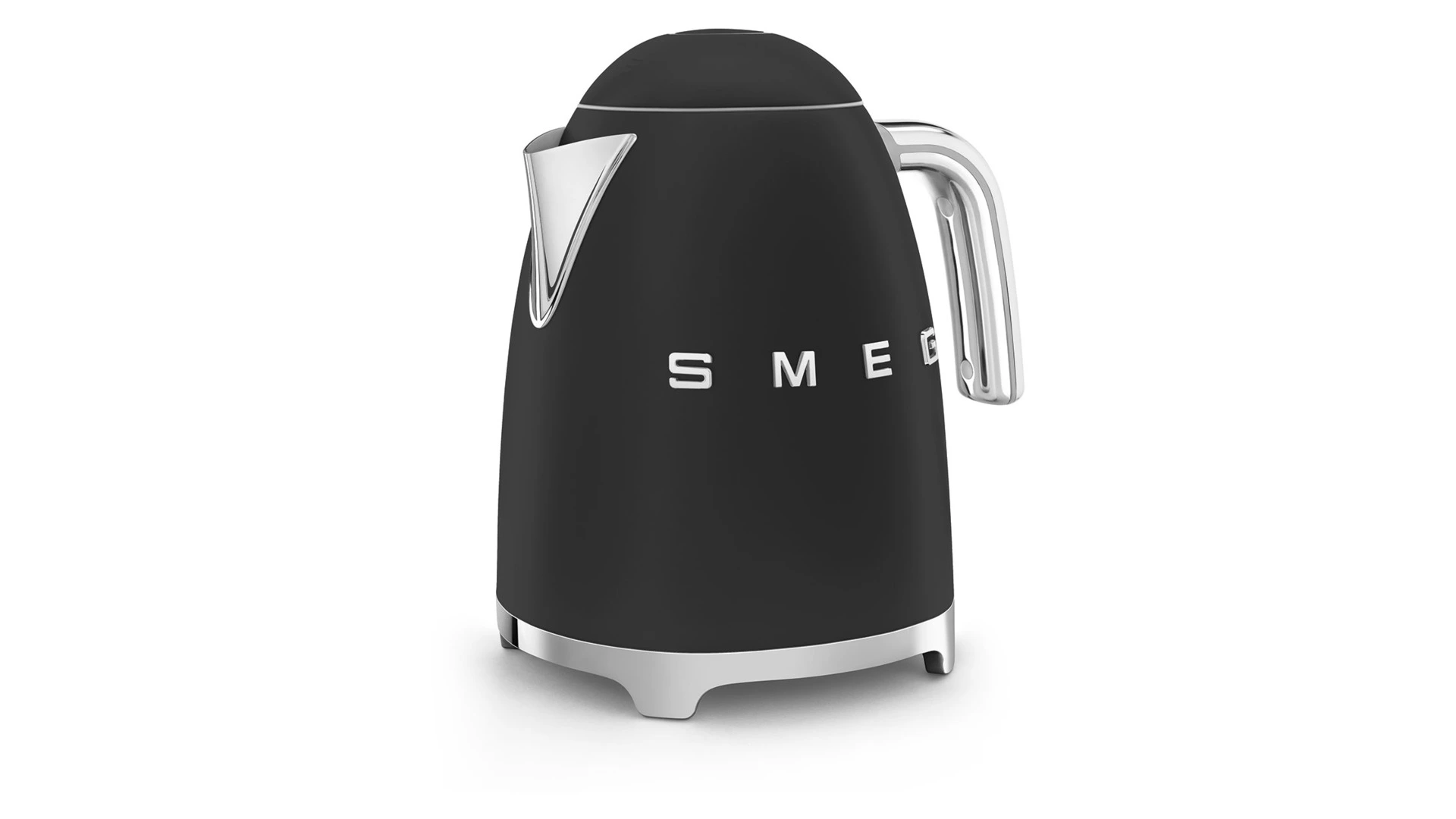 Чайник электрический SMEG KLF03BLMEU, 2400 Вт 1,7 л, матовый черный