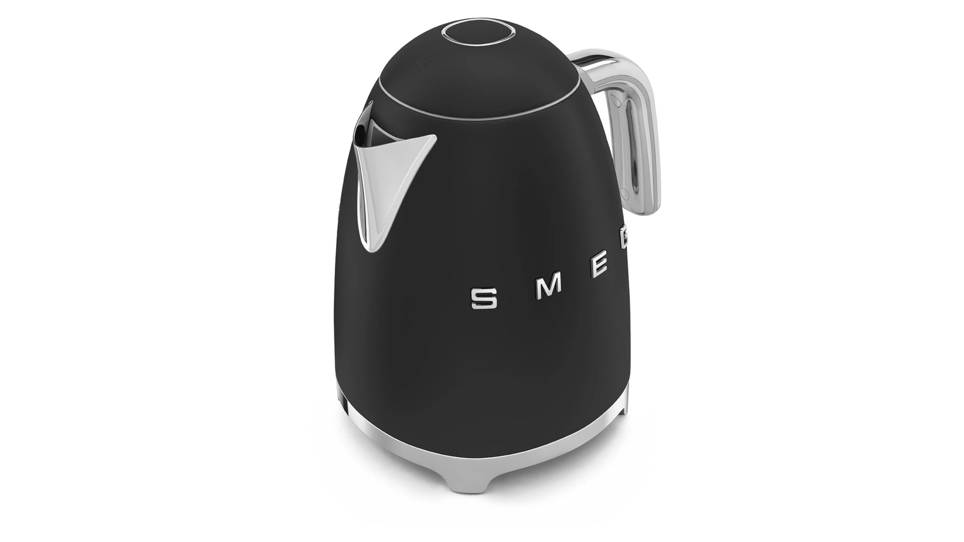 Чайник электрический SMEG KLF03BLMEU, 2400 Вт 1,7 л, матовый черный