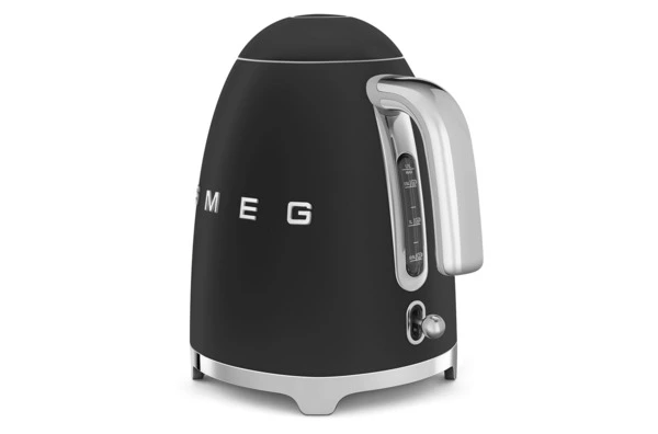 Чайник электрический SMEG KLF03BLMEU, 2400 Вт 1,7 л, матовый черный