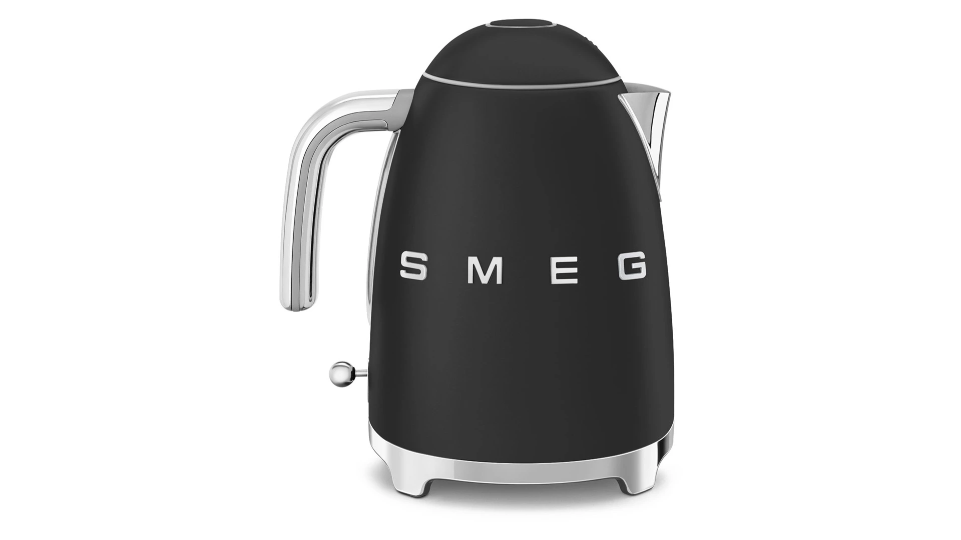 Чайник электрический SMEG KLF03BLMEU, 2400 Вт 1,7 л, матовый черный