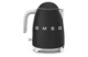 Чайник электрический SMEG KLF03BLMEU, 2400 Вт 1,7 л, матовый черный