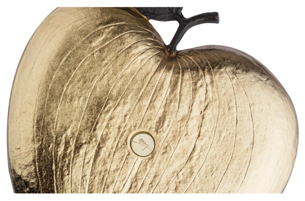 Блюдо Michael Aram Яблоко 25,5х24 см, латунь