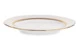 Тарелка акцентная Noritake Шарлотта Голд 23 см