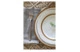 Тарелка акцентная Noritake Шарлотта Голд 23 см
