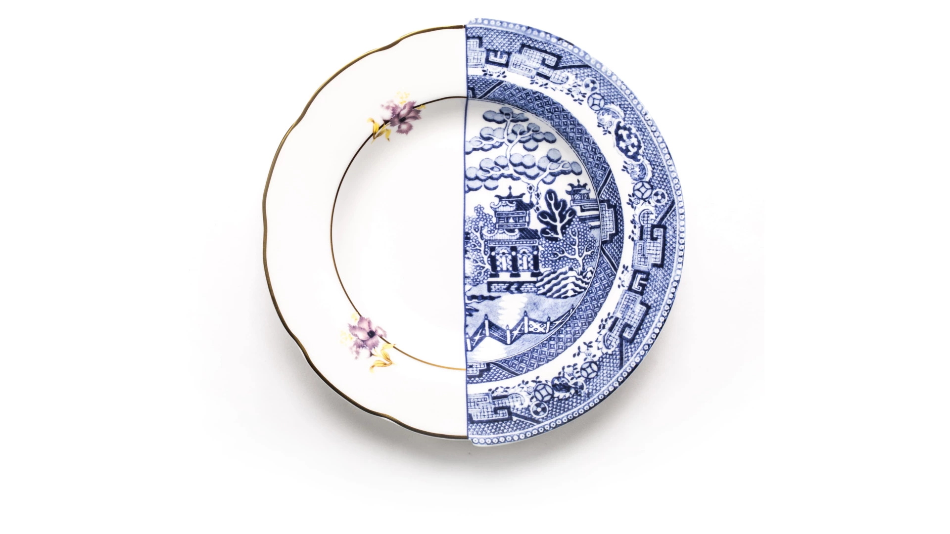 Тарелка суповая Seletti Гибрид Филлида 25,5 см, фарфор