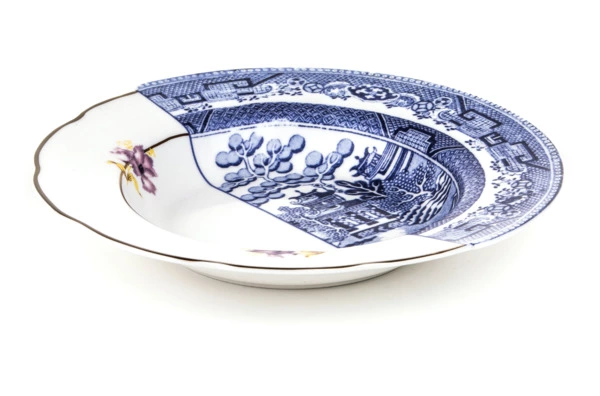 Тарелка суповая Seletti Гибрид Филлида 25,5 см, фарфор