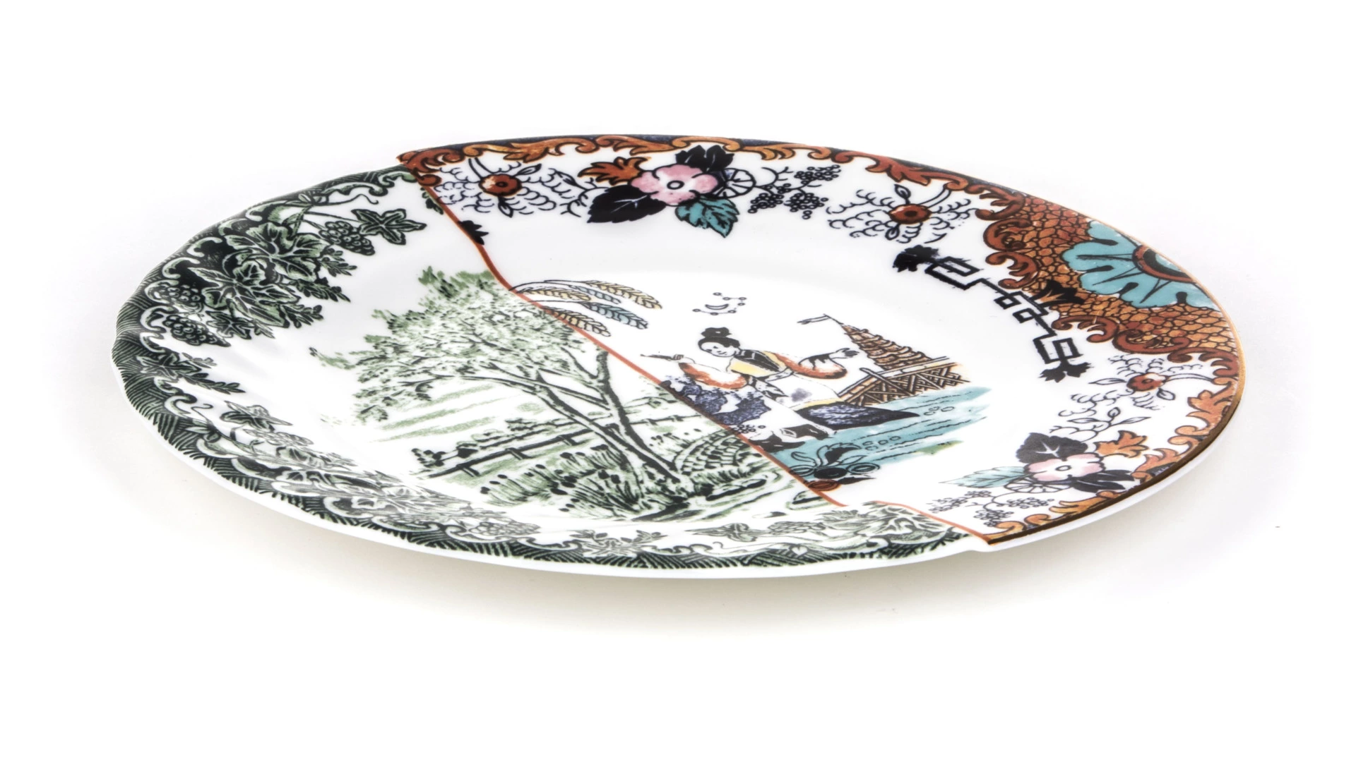 Тарелка обеденная Seletti Гибрид Гипатия 27,5 см, фарфор