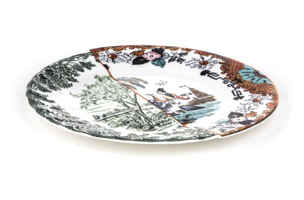 Тарелка обеденная Seletti Гибрид Гипатия 27,5 см, фарфор