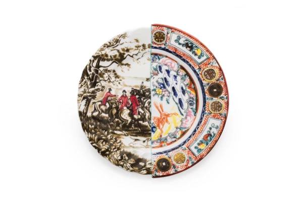 Тарелка обеденная Seletti Гибрид Эвсапия 27,5 см, фарфор