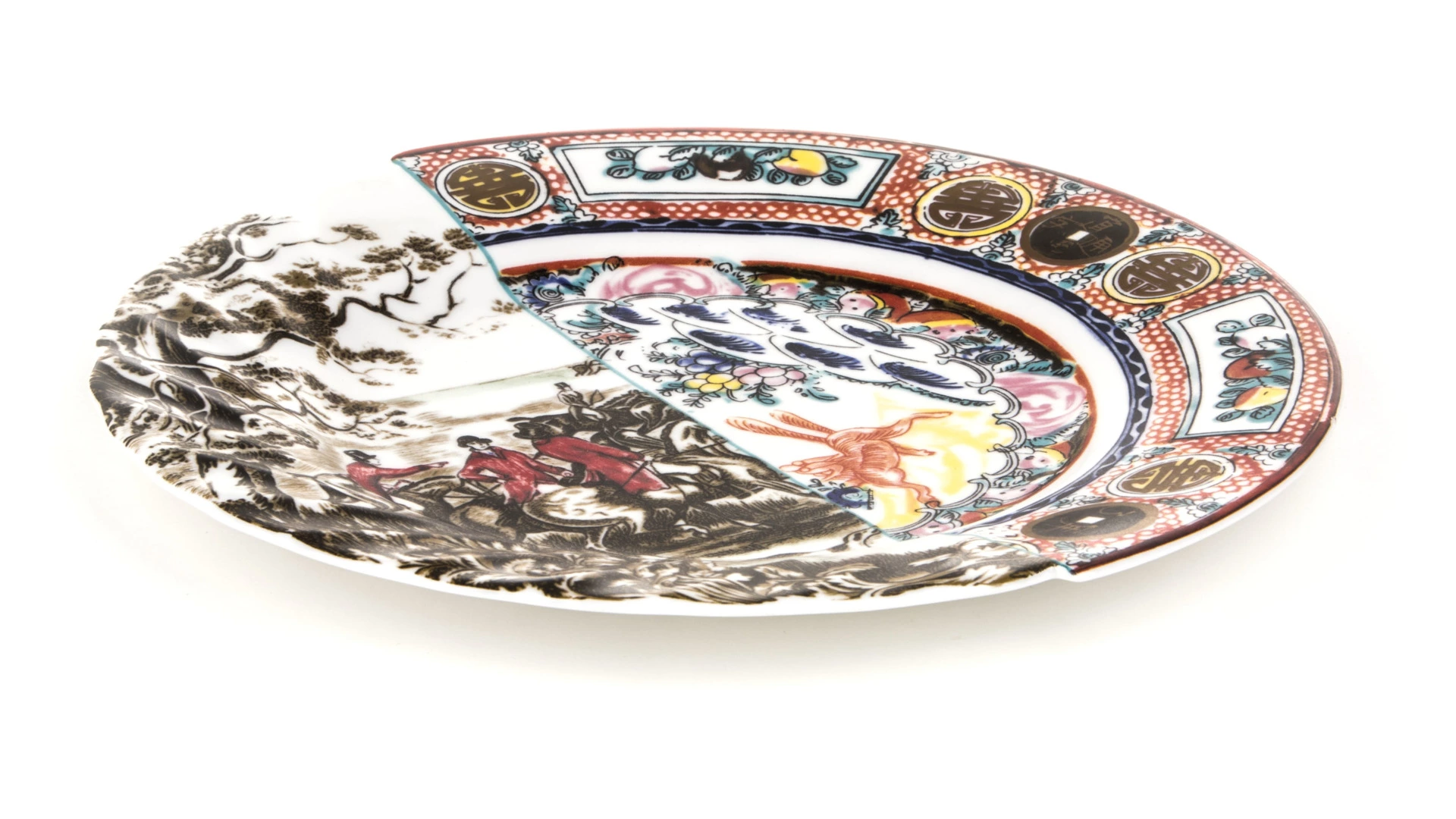 Тарелка обеденная Seletti Гибрид Эвсапия 27,5 см, фарфор