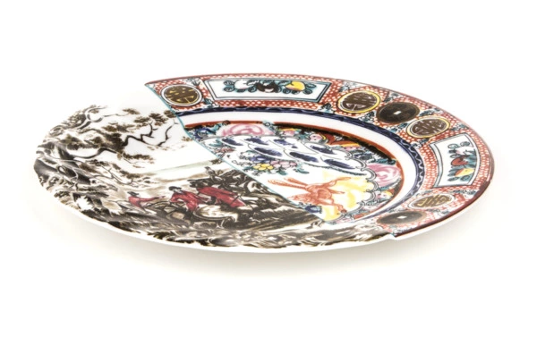 Тарелка обеденная Seletti Гибрид Эвсапия 27,5 см, фарфор