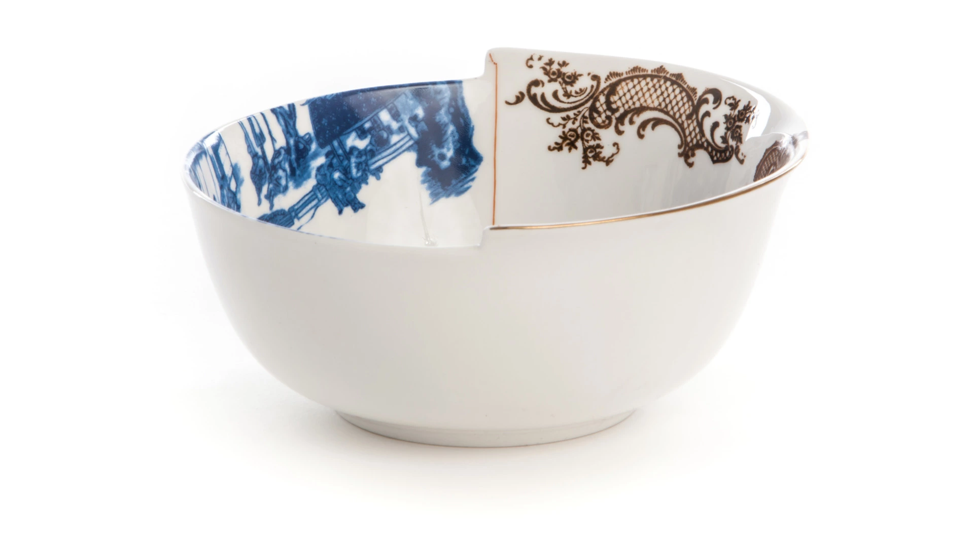 Салатник индивидуальный Seletti Гибрид Деспина 15 см, фарфор