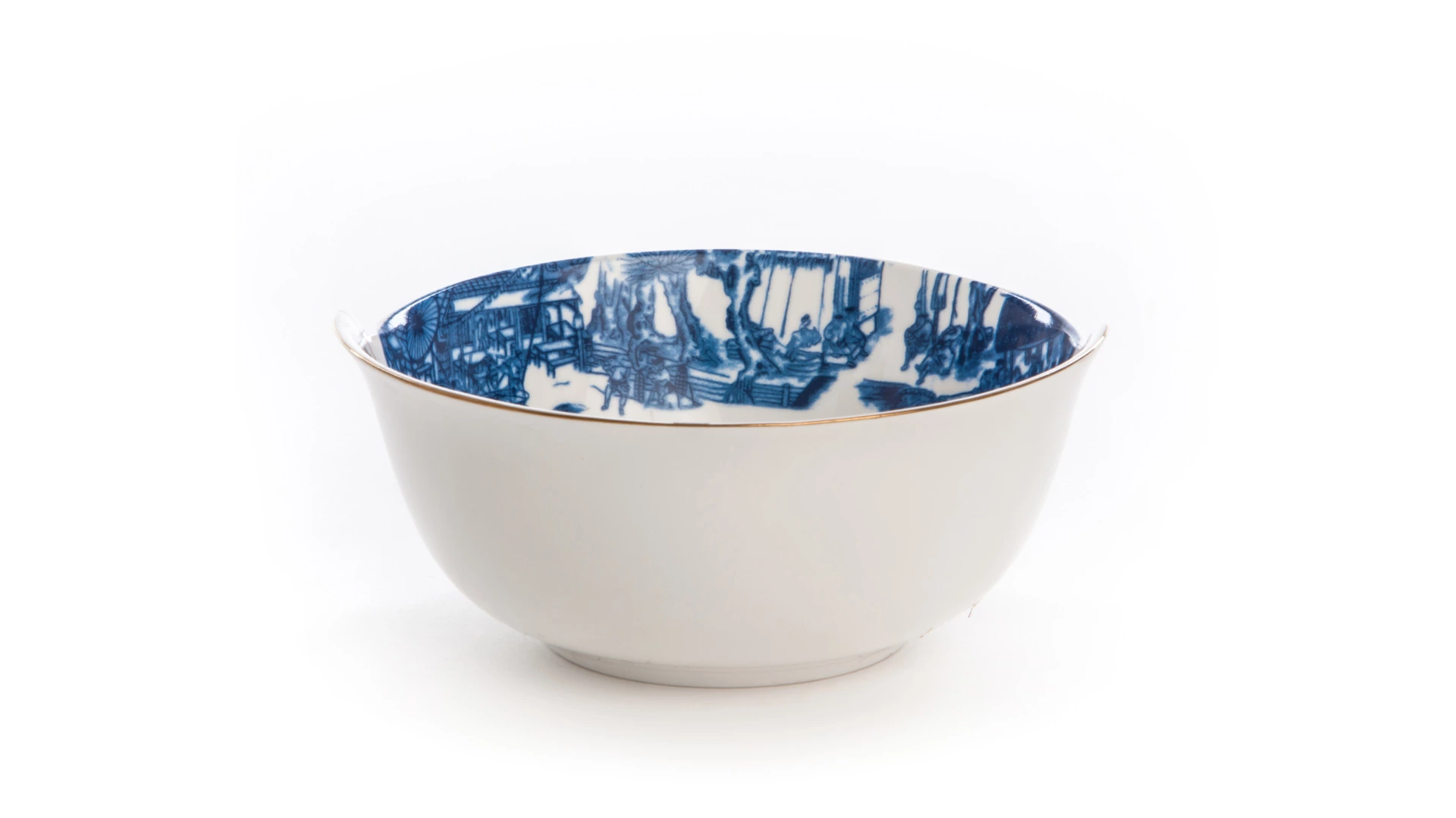 Салатник индивидуальный Seletti Гибрид Деспина 15 см, фарфор