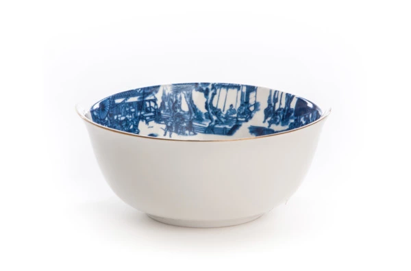 Салатник индивидуальный Seletti Гибрид Деспина 15 см, фарфор