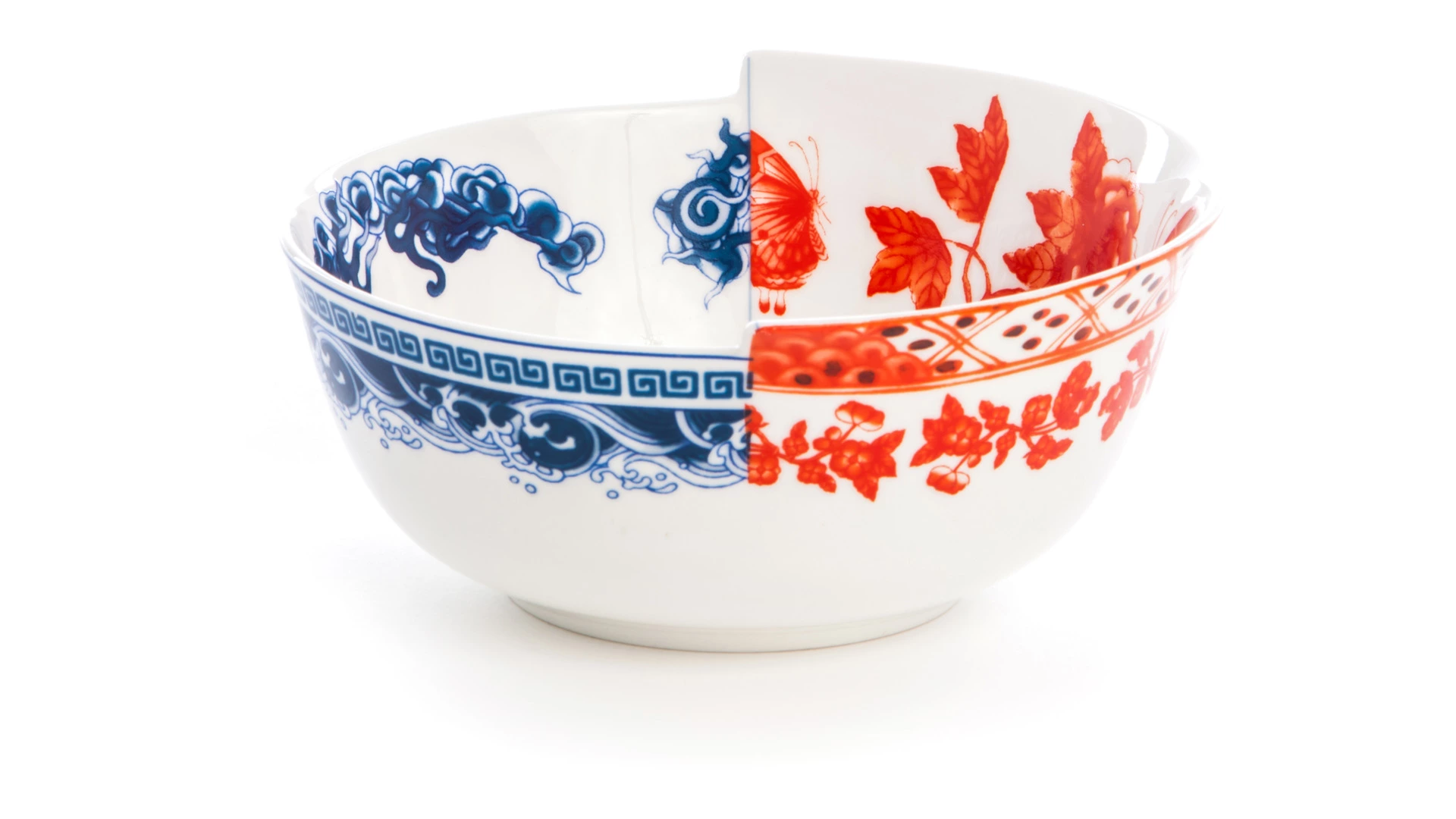 Салатник индивидуальный Seletti Гибрид Евтропия 15 см, фарфор