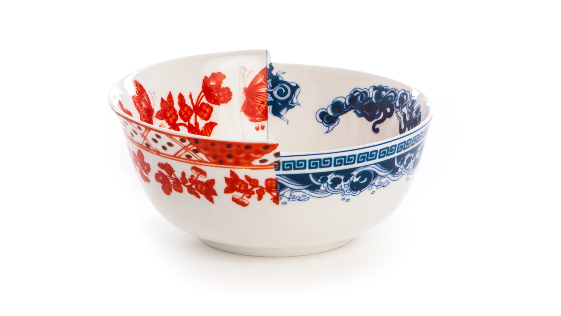 Салатник индивидуальный Seletti Гибрид Евтропия 15 см, фарфор