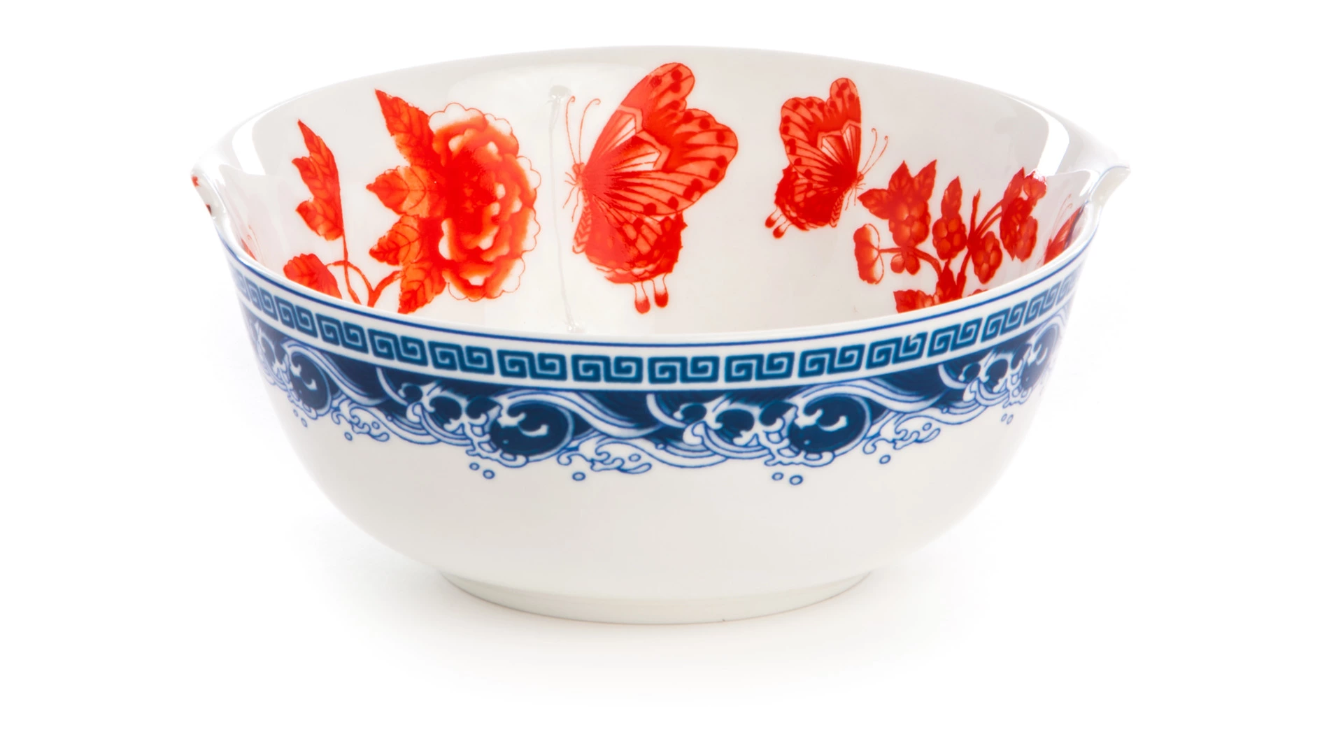 Салатник индивидуальный Seletti Гибрид Евтропия 15 см, фарфор