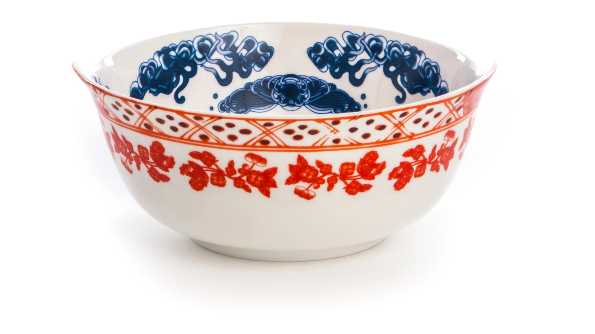 Салатник индивидуальный Seletti Гибрид Евтропия 15 см, фарфор