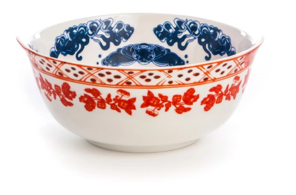 Салатник индивидуальный Seletti Гибрид Евтропия 15 см, фарфор