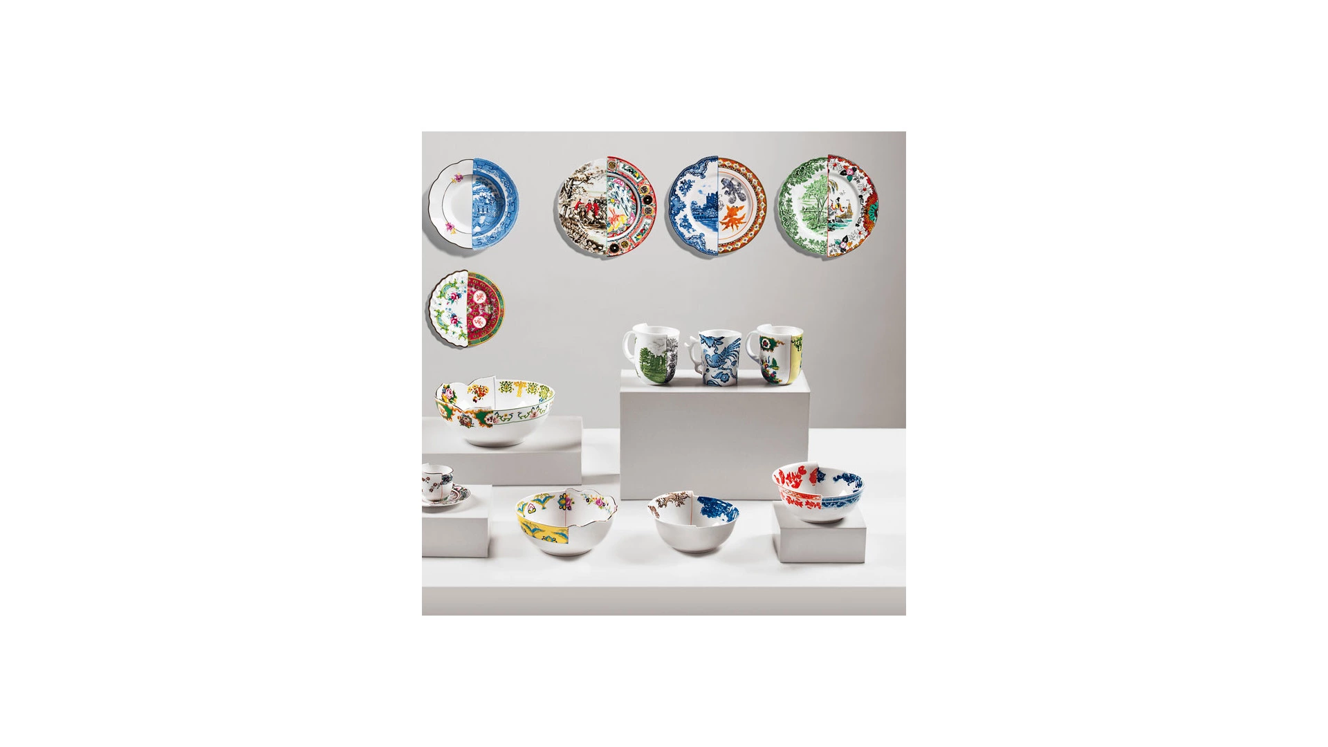 Салатник Seletti Гибрид Заира 22,5 см, фарфор