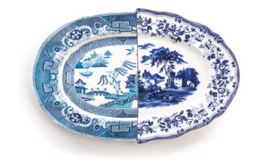 Блюдо Seletti Гибрид Диомира 37x24,8 см
