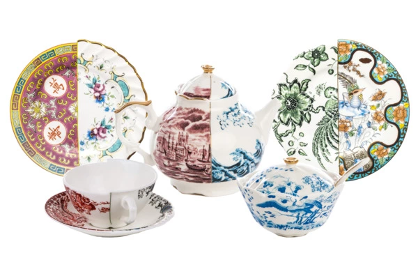 Сервиз чайный Seletti Гибрид на 6 персон 20 предметов, фарфор