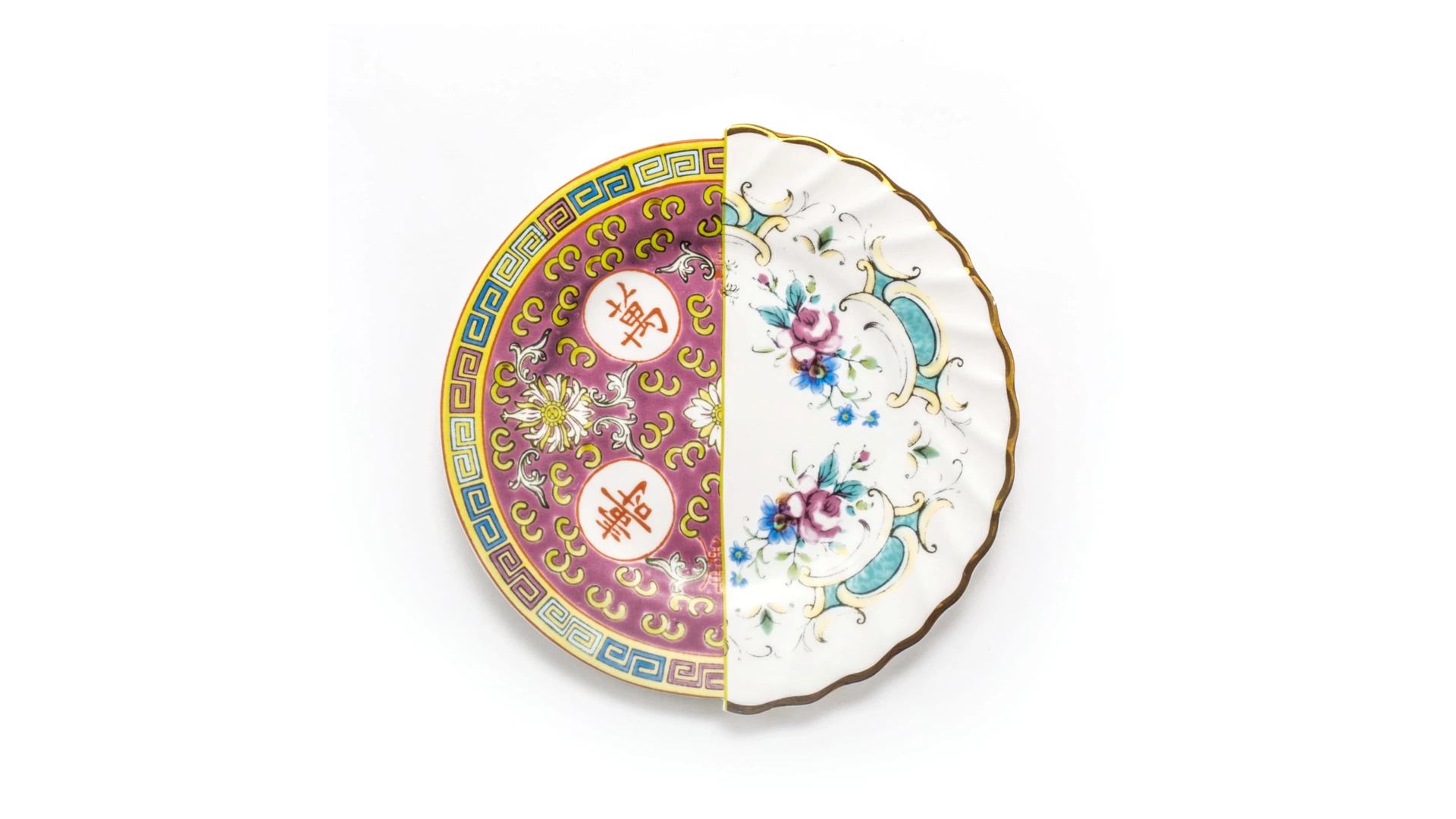 Сервиз чайный Seletti Гибрид на 6 персон 20 предметов, фарфор