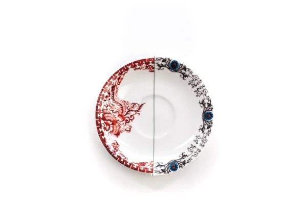 Сервиз чайный Тет-а-тет Seletti Гибрид на 2 персоны 7 предметов, фарфор