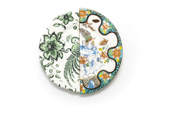 Сервиз чайный Тет-а-тет Seletti Гибрид на 2 персоны 7 предметов, фарфор