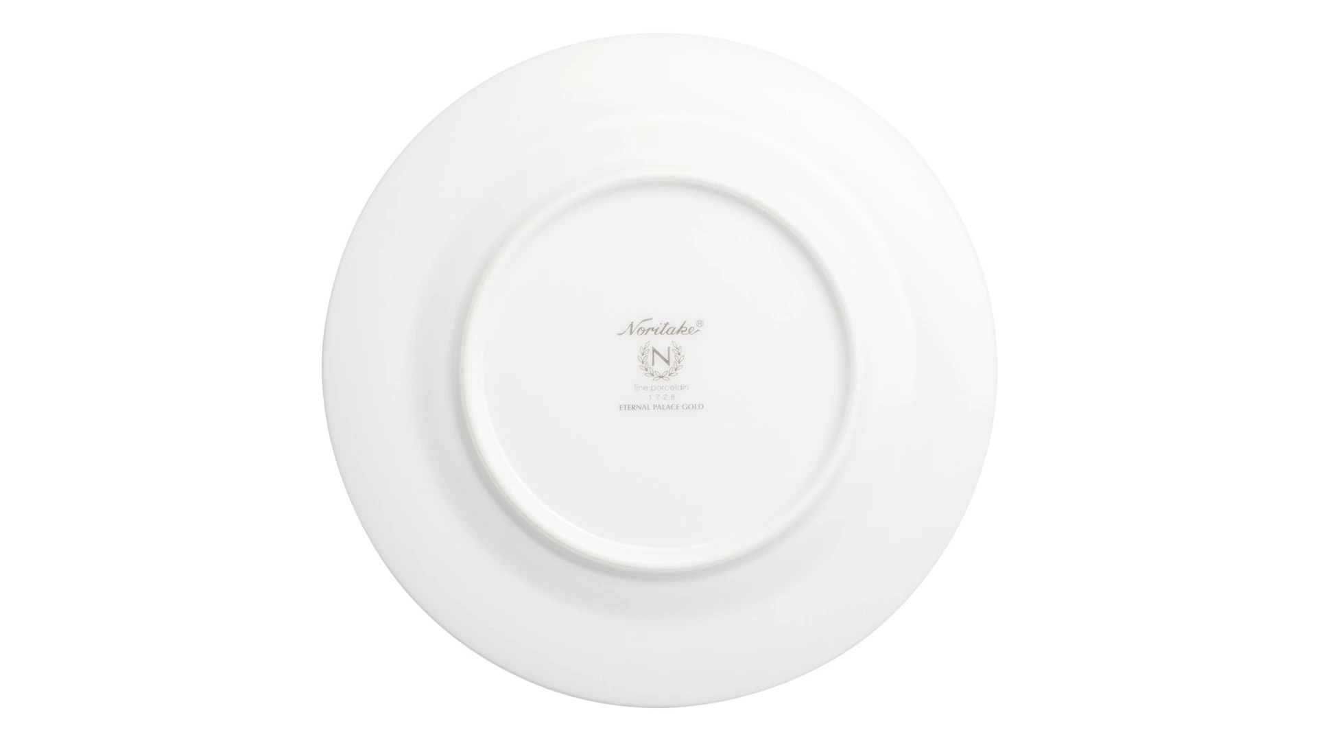 Тарелка пирожковая Noritake Царский дворец, золотой кант 16 см, фарфор