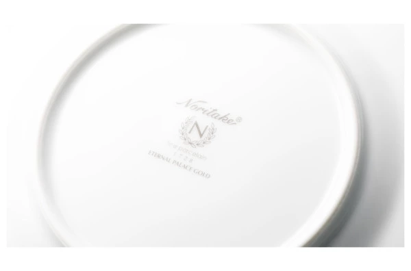 Тарелка пирожковая Noritake Царский дворец, золотой кант 16 см, фарфор