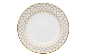 Тарелка обеденная Noritake Царский дворец, золотой кант 27 см, фарфор