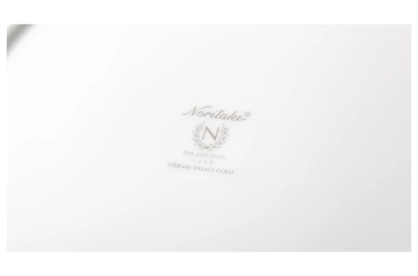 Тарелка обеденная Noritake Царский дворец, золотой кант 27 см, фарфор